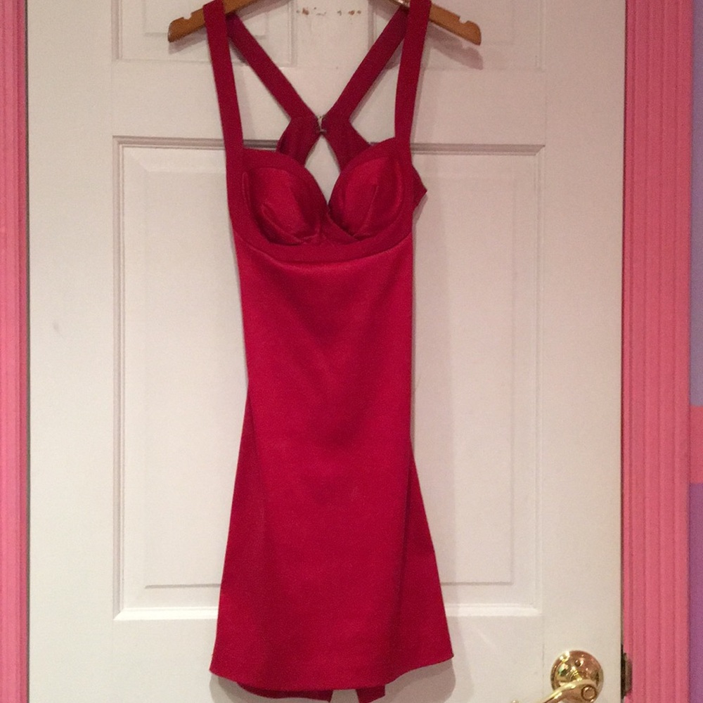 Miss little red dress